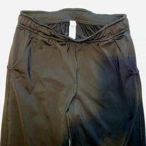 Ivivva by Lululemon Athletica youth/kids black track pants, size 12
